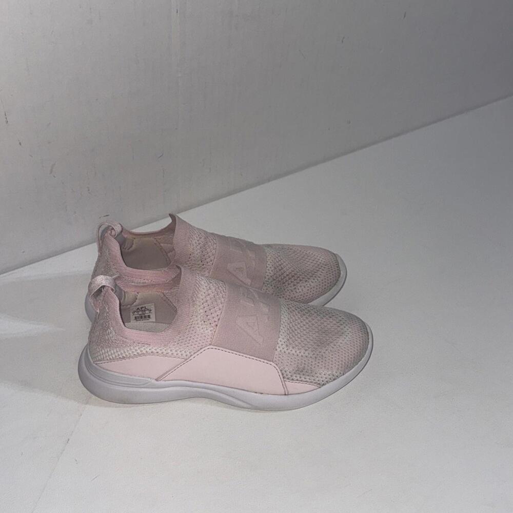 Athletic Propulsion Labs APL Techloom Bliss Size 3 Kids Pink Athletic Sneaker - Picture 8 of 15